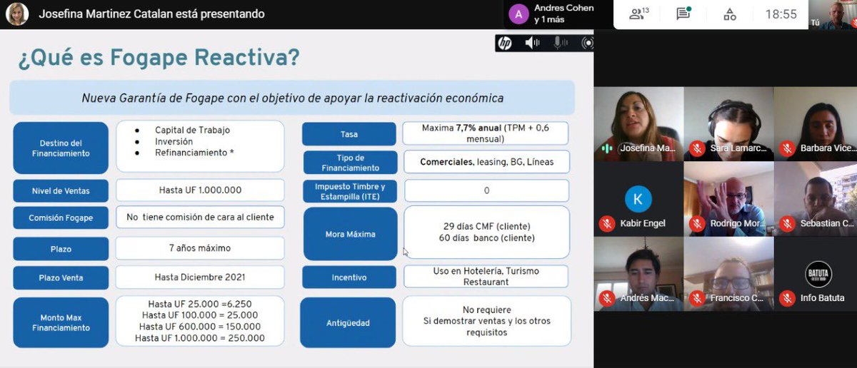 MultigremialN's tweet photo. Agradecemos a @BancoBci por escuchar a nuestros socios de @anagecchille, abordando soluciones concretas para enfrentar la pandemia con el apoyo del #FogapeReactiva e  impulsar nuevas herramientas que permitan reactivar a las MiPymes afectadas. De esta crisis salimos todos juntos! https://t.co/2AjleFxNiQ