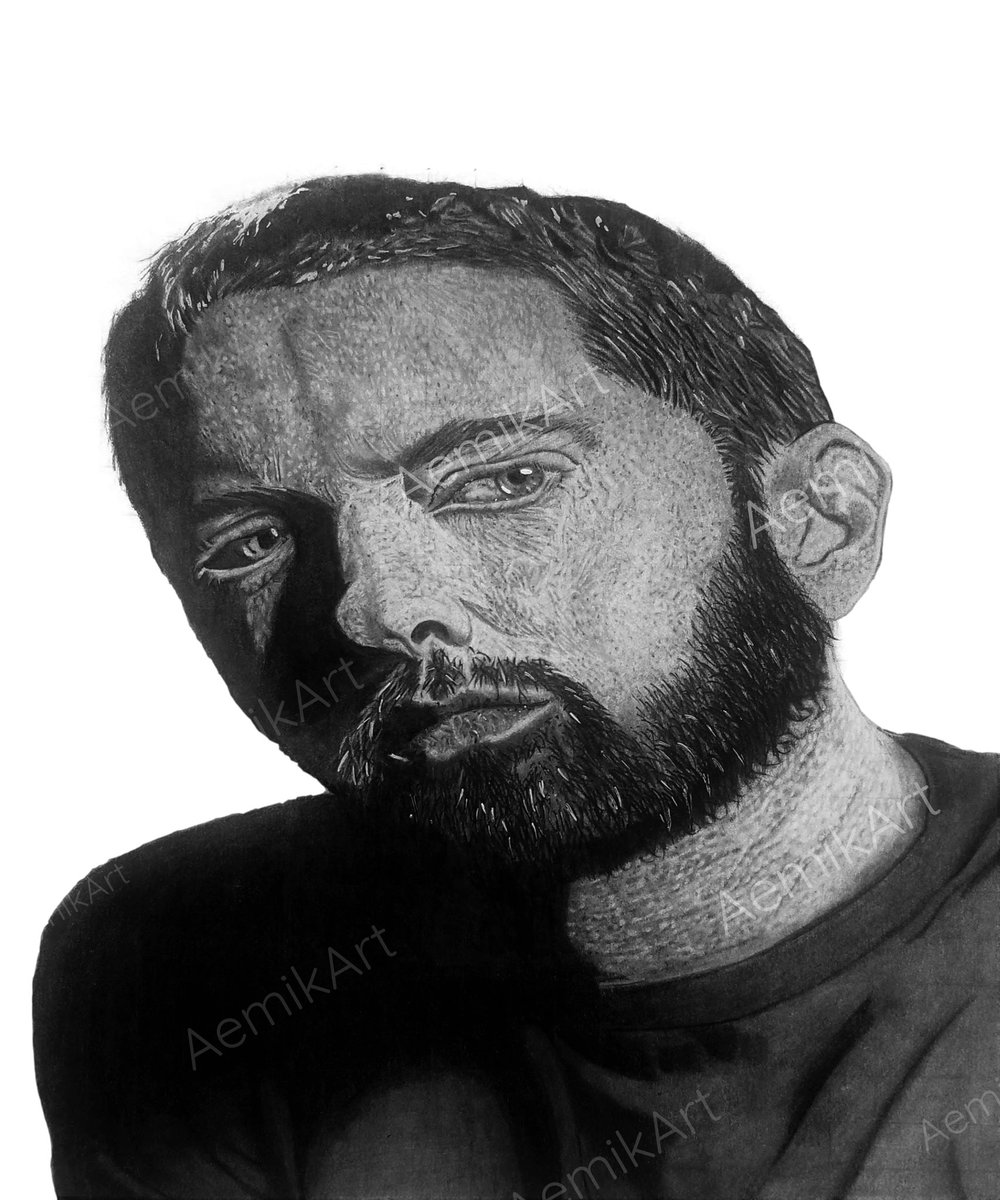lilspider007's tweet photo. This is not a photo, it's definitely a drawing of @Eminem 
.

#Eminem #drawing #DrawingEminem #hyperrealism #hyperrealismdrawings #Mtbmb #mtbmb #eminemlyrics https://t.co/iXCLjMykHm