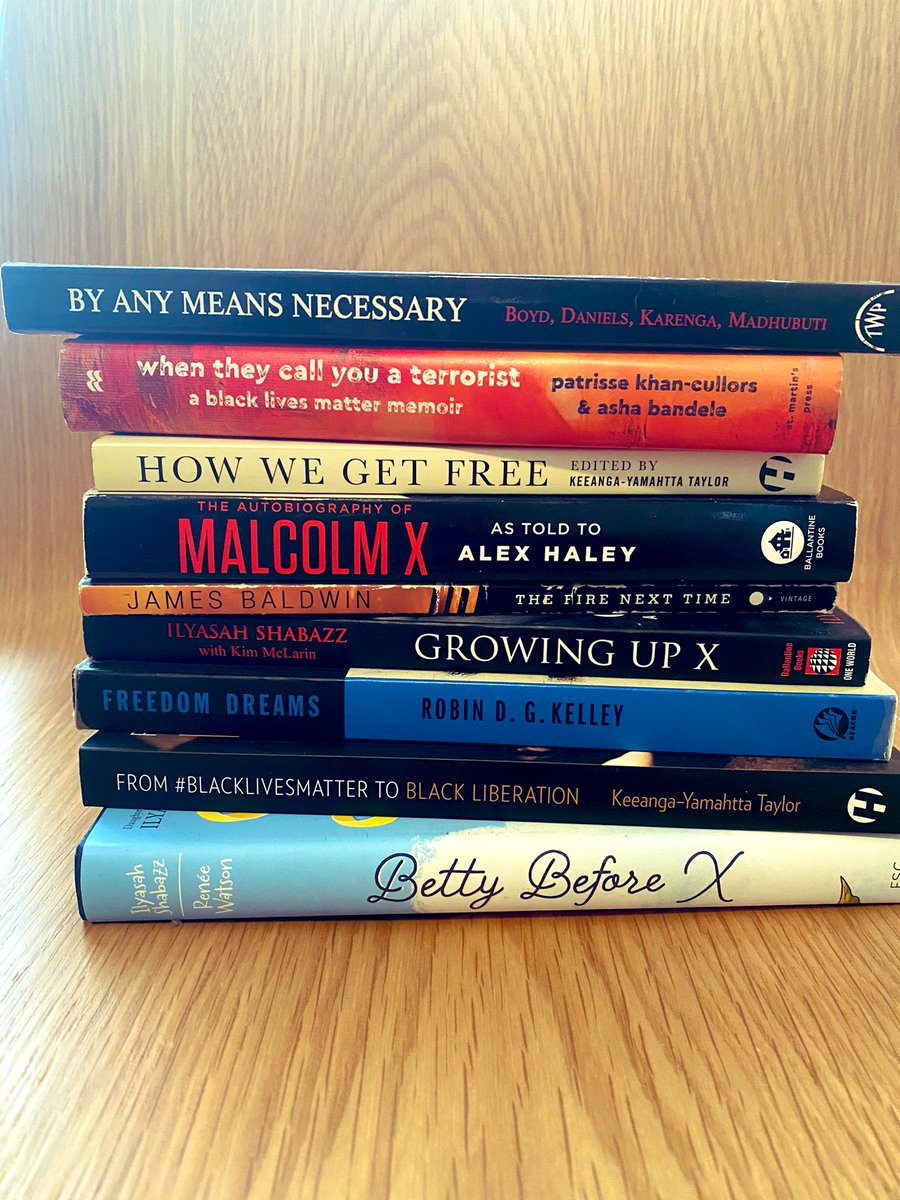 ShabazzCenter's tweet photo. What’s on your political education reading list? Let us know in the comments👇🏾👇🏾 https://t.co/pUVW65YJcE