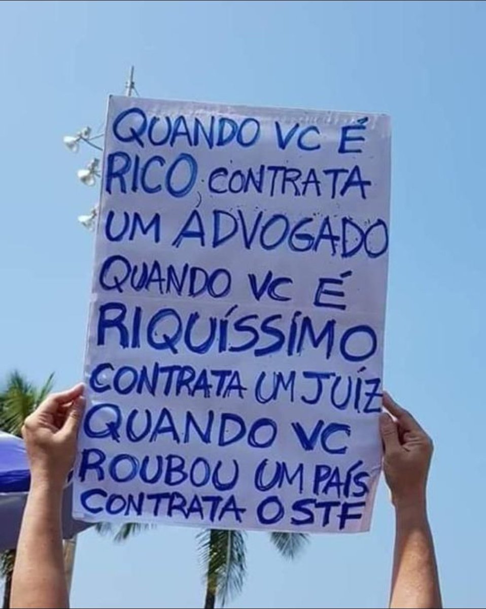 dudadmais_'s tweet photo. O STF NÃO DEFENDE O POVO
DEFENDE BANDIDO!
NÃO ESQUEÇAM.

#STFVergonhaMundial 
#STFVergonhaNacional 
#LulaNaCadeia https://t.co/8IBclNUFhs