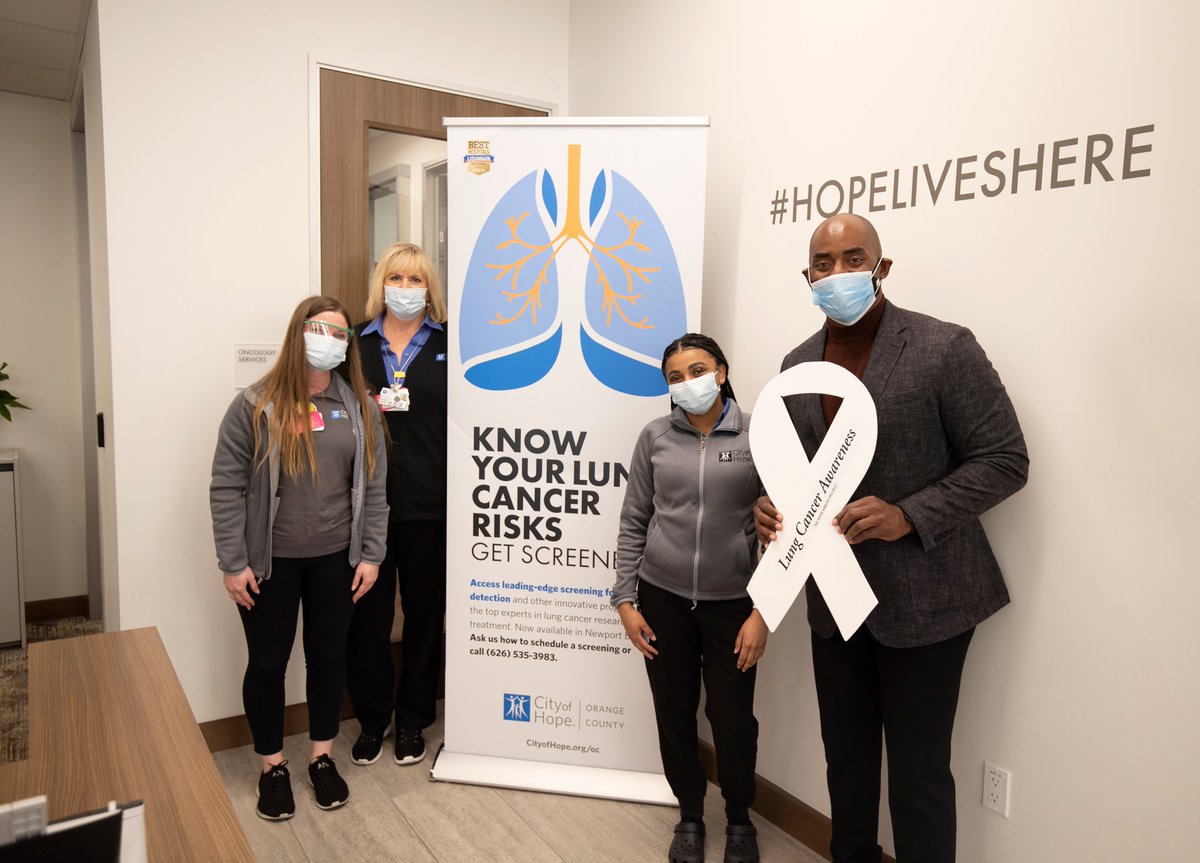 cityofhopeoc's tweet image. Thanks to @chrisdraft and @TheWRP4LC for visiting our #lungcancerteams in Duarte and @cityofhopeoc.
We are grateful for your efforts to raise awareness and advocacy for lung cancer. #CancerSM 
@DrEdKim