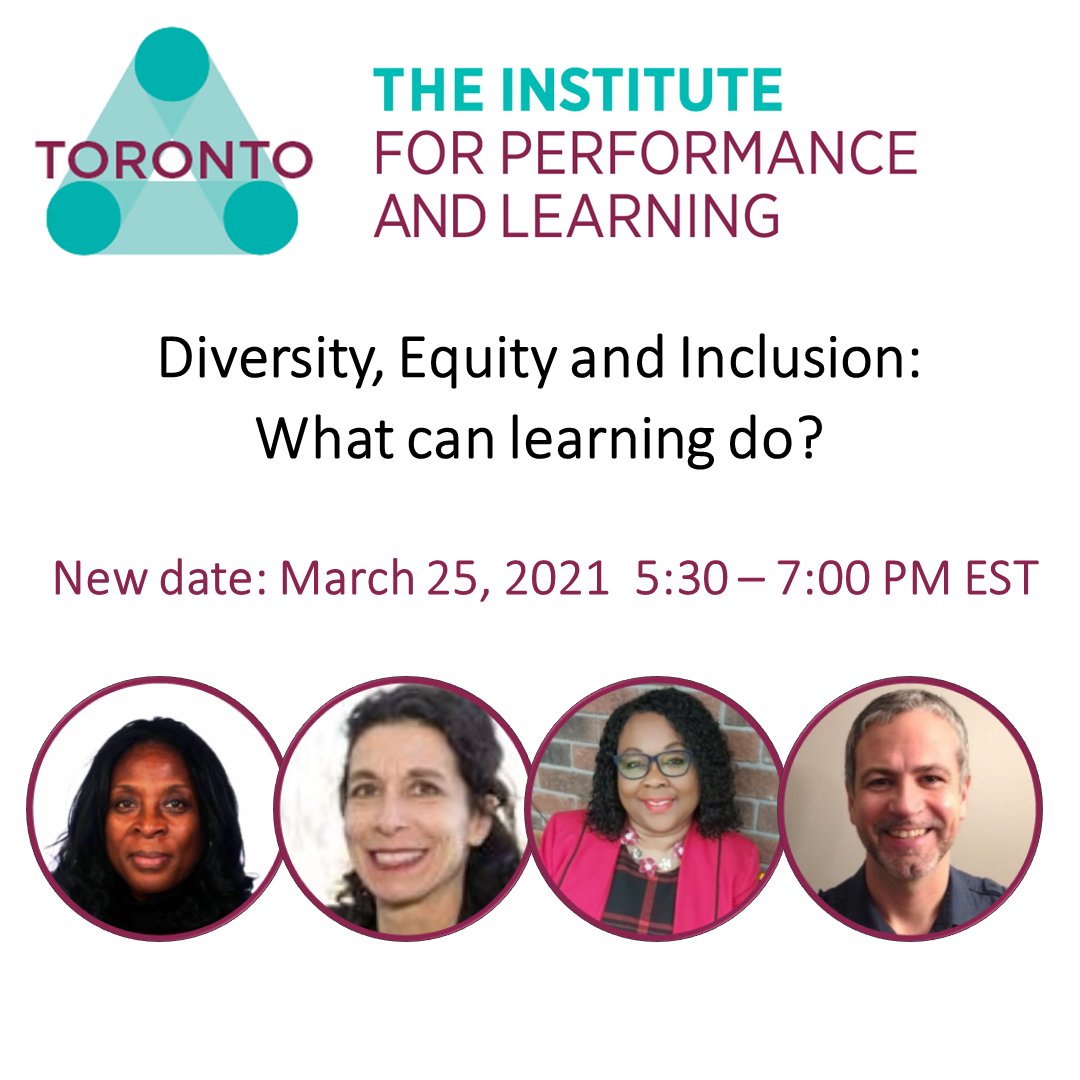 I4PLToronto's tweet photo. Is your learning #DEI centric? Learn #DiversityEquityandInclusion best practices from industry leaders. 
Join @I4PLToronto for a panel discussion at 5:30pm EST on Thursday, March 25, 2021 
Register Here: https://t.co/2jsM62r4wB 
Members: FREE
Non-members: $15

#I4PL @InstitutePL https://t.co/bpgkLkgplC
