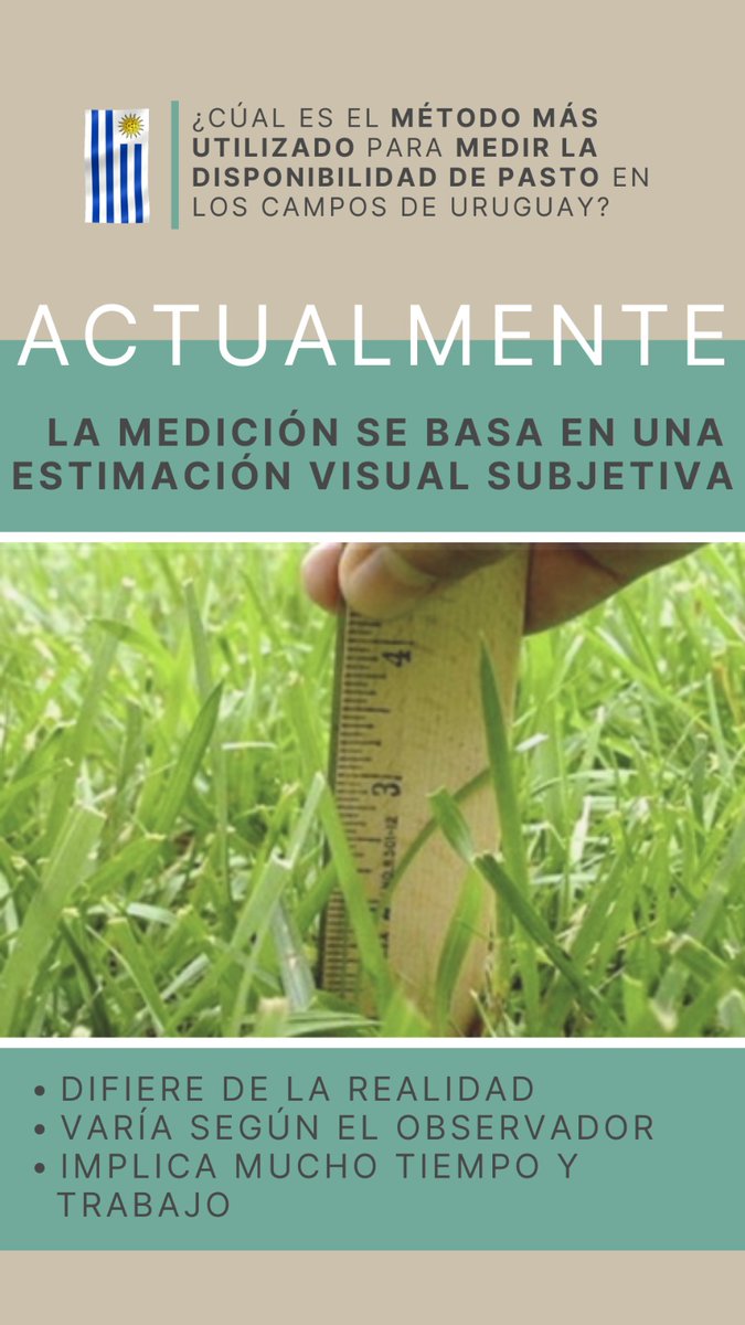 PraderAgro's tweet photo. La herramienta de medición más utilizada actualmente en Uruguay es poco objetiva y práctica...

 #PraderAgro
#MedirParaGestionar https://t.co/HTEFY8Rj3g