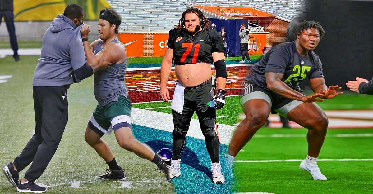 B_GNation1's tweet photo. Offensive linemen that have met/talked with the #Steelers 
(as of March 23rd):

Quinn Meinerz #WisconsinWhitewater
Dillon Radunz #NDSU
*Spencer Brown #UNI 
Landon Dickerson #RollTide
Trey Hill #GoDawgs 
Carson Green #TexasAM

#SteelersDraft #HereWeGo #SteelersNation https://t.co/4etKxgQTe6