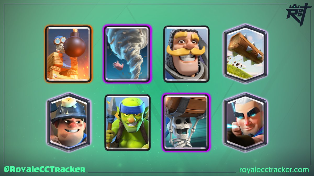 Para llevar un total de 9 desafíos clásicos ganados, <a href="/JoaquinVillamo5/">Joaquin Villamonte</a> (Arrow™☢️) ha ganado un desafío clásico el día martes, 23 de marzo de 2021 21:37 GMT #ClashRoyale

Mazo: link.clashroyale.com/deck/es?deck=2…