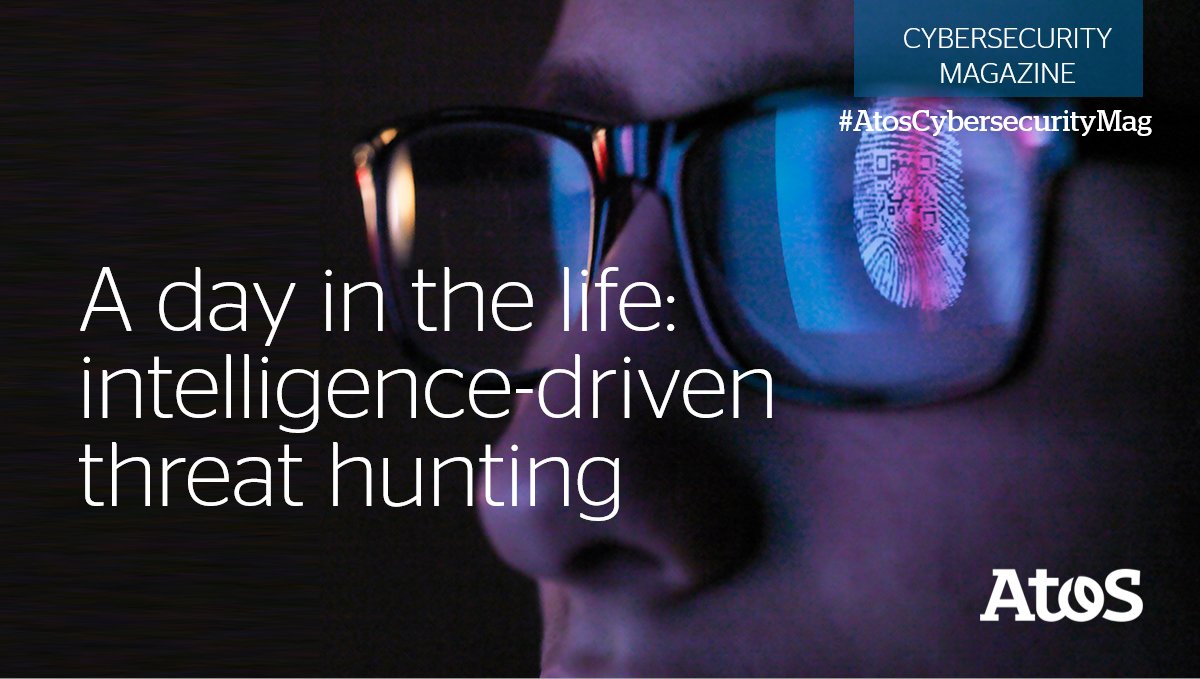 Atos's tweet photo. 🔍Discover the life of a threat hunter on his search for malicious activities using intelligence-driven tools.
📝Blog by Kamil Bojarski, Senior CERT Engineer at Atos▶ https://t.co/uyCOy2bFkm
#AtosCybersecurityMag https://t.co/mdPthwL0OF