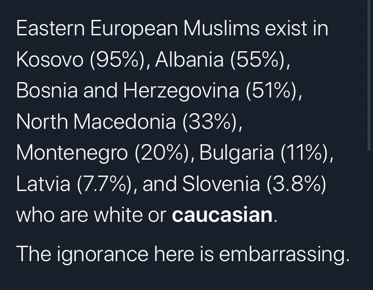 Dot_Resists's tweet photo. @MrEagleEye2U We learned in history that Persians (who are now Iranians) were “white”. Most of their descenders are in the Middle East and May be Muslim. Because Muslim is a religion. Not a race. https://t.co/GKKBviSzXn