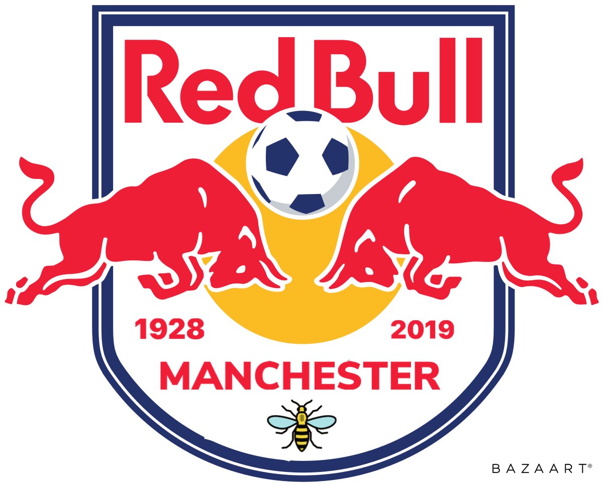 Red Bull Manchester Football Club Pa Twitter Badge Update We Officially Unveiled Our Brand New Badge We Hope You All Like It Uptheredbulls T Co Zflq5qo8ha Twitter