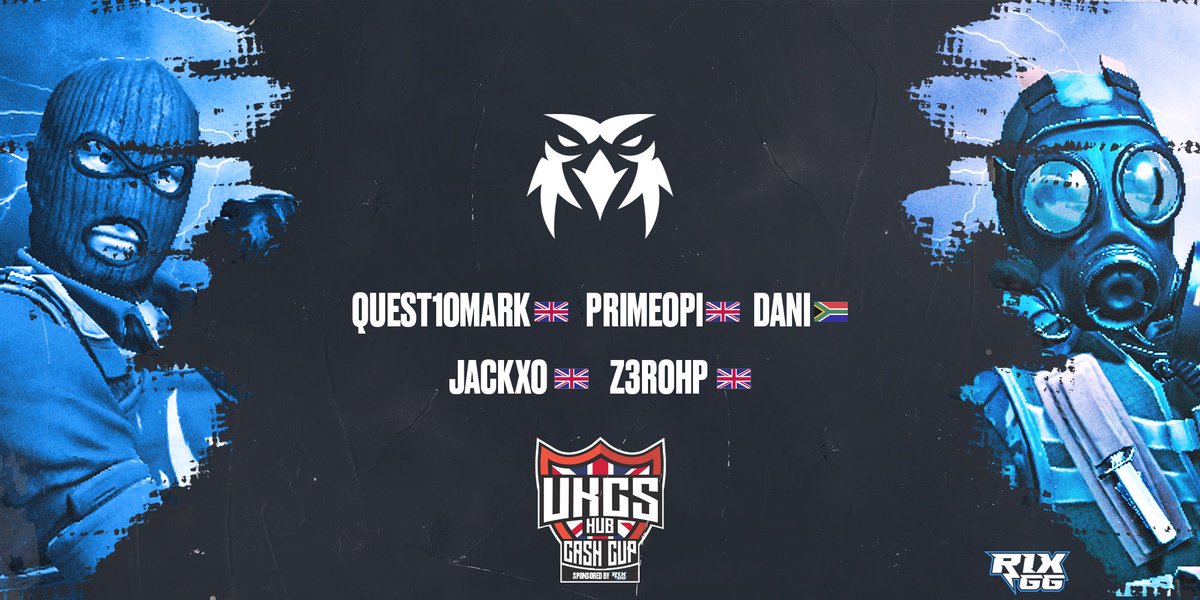 🚨<a href="/UKCSHub/">UKCSHUB</a> x <a href="/RixGG_/">RixGG</a> Spring Cash Cup🚨🇬🇧

Our #3 invited team is <a href="/Horus_Esports/">Horus Esports</a> who has a stunning run in the Winter Cash Cup placing 2nd overall and looking to do the same thing again this Spring.

<a href="/roFFleXddd/">roFFleXddd</a> 🇬🇧
<a href="/PrimeOPI/">Prime</a> 🇬🇧
@DaNicsgo_ 🇿🇦
@jackxocs 🇬🇧
<a href="/z3rohp/">Z3rohp</a> 🇬🇧