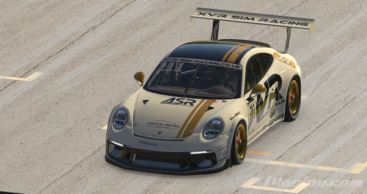 XvRSimRacing's tweet photo. Recap of last weekend’s exciting 24H 6 hours of Barcelona race. Johnny and George challenging right at the front and getting a breakthrough pole position! https://t.co/Rcb3rLnKeE #24SERIES #thisisendurance @vcoesports @24H_ESPORTS https://t.co/ZnuGiv7kHG