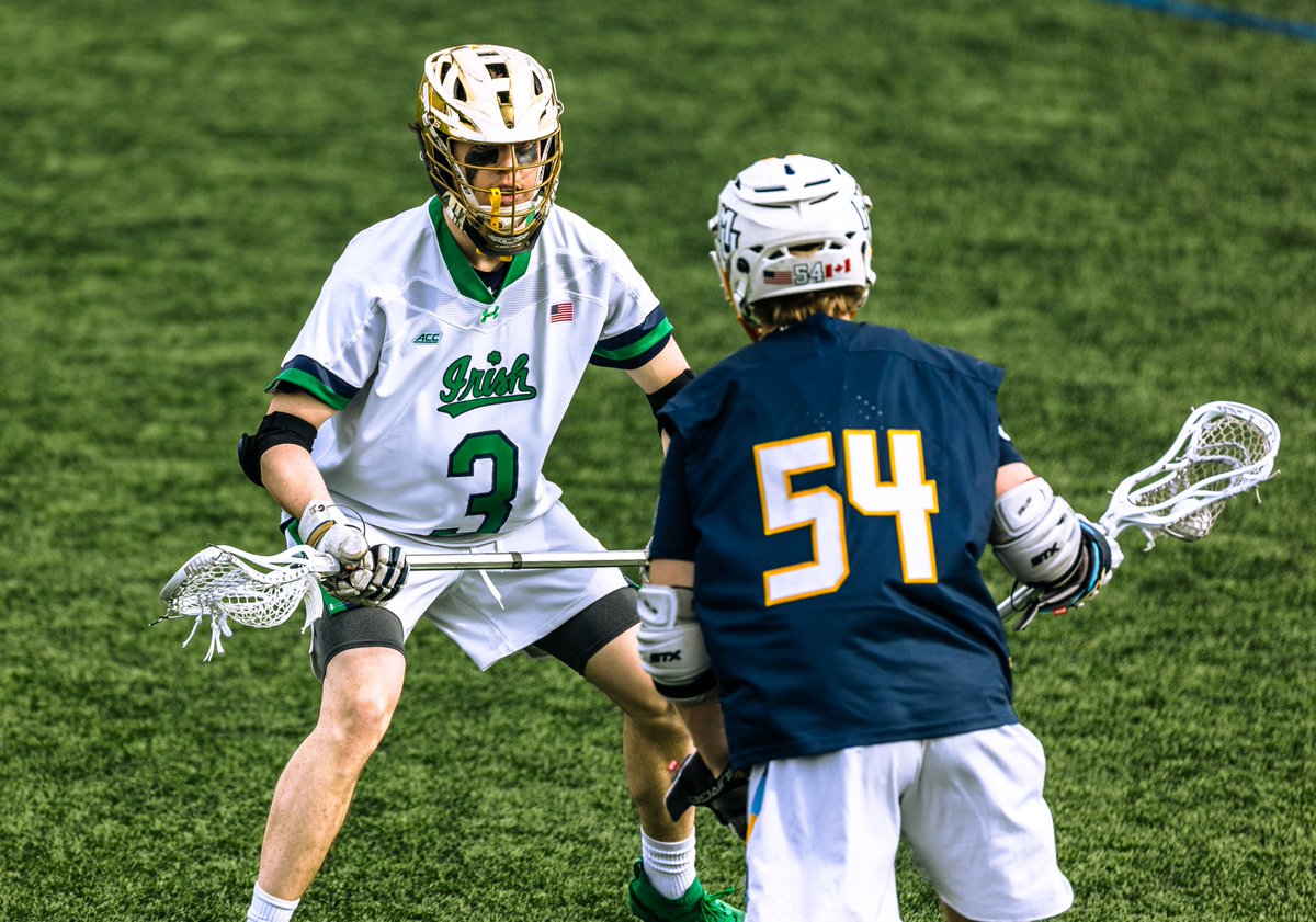 NDlacrosse's tweet photo. This is a SSDM appreciation post.

☘️ 8 goals in 4 games
☘️ 5.25 goals allowed per game (#1 in country)

#GoIrish☘️ https://t.co/YrpEAWDuoc