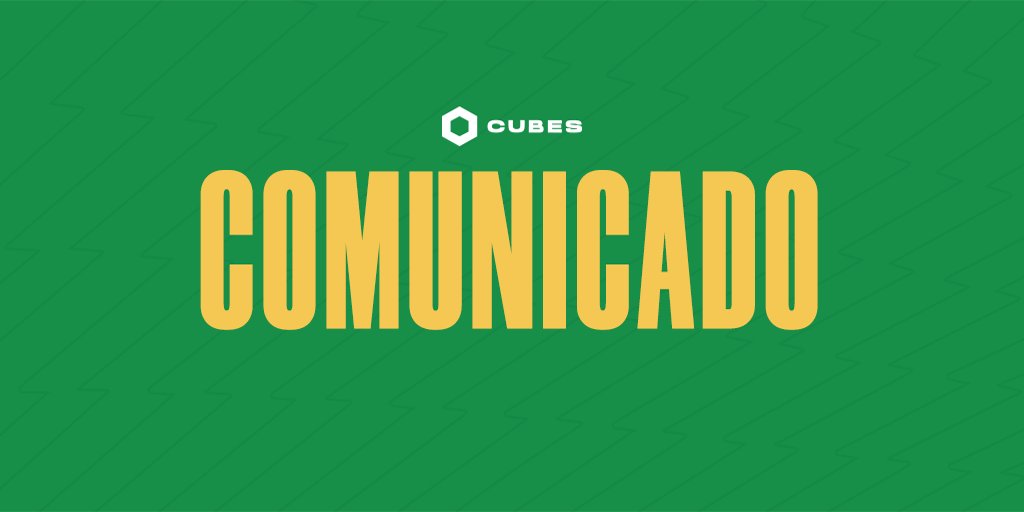 CUBESoficial's tweet photo. (segue a thread) O Campeonato CUBES vem comunicar que na ausência de seus fundadores, optamos por encerrar esse projeto em razão da inelegibilidade para registros administrativos e ética para com seus criadores.
Agradecemos à toda a equipe que estava conosco durante os splits + https://t.co/rhAnntMesK