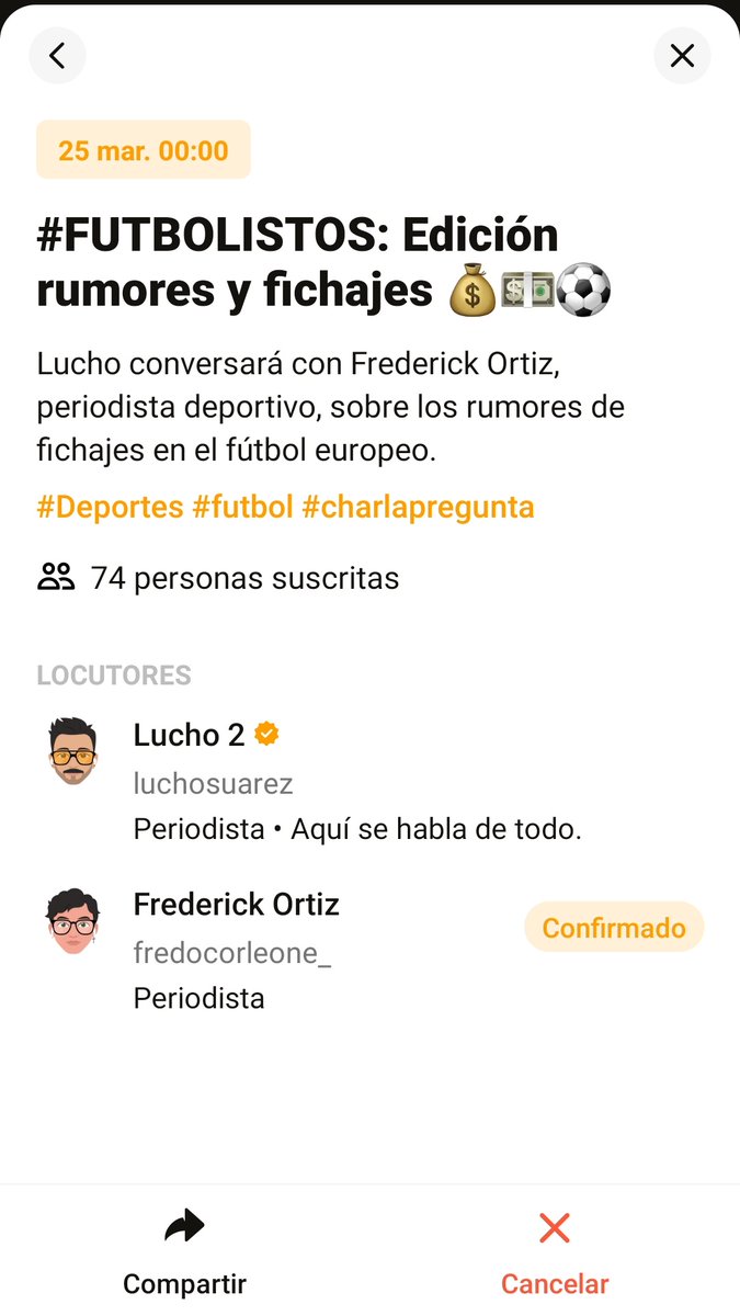 FredoCorleone_'s tweet photo. Chiquillos, mañana activos con el par de conversas que tendré con mis brothers @SirLuchoSuarez y @RCaribas por la app #STEREO.
Primer episodio de #ElPlaymaker hablando de la Serie A y segunda edición de #Futbolistos con todo sobre fichajes en este tramo final de la temporada. ⚽️ https://t.co/LhoWNCPvhn