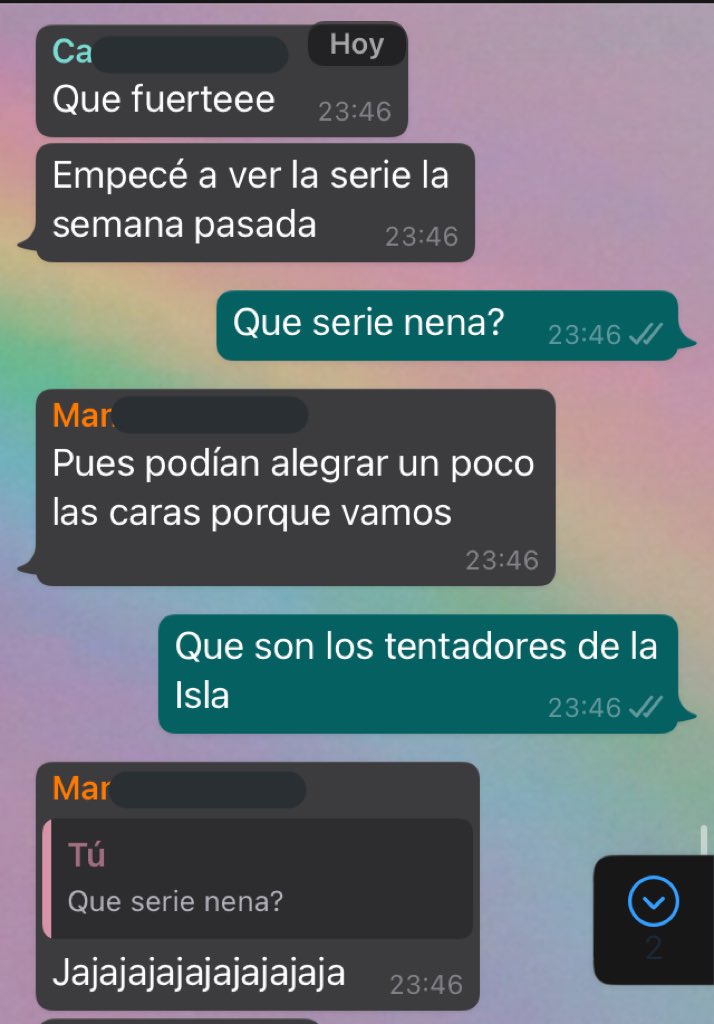 Miss_Evolet's tweet photo. JAJAJAJA en mi grupo de amigas, paso la foto de Dorothy y Jorge Javier y ATENCIÓN A LO QUE RESPONDEN https://t.co/U25mGn8JjZ