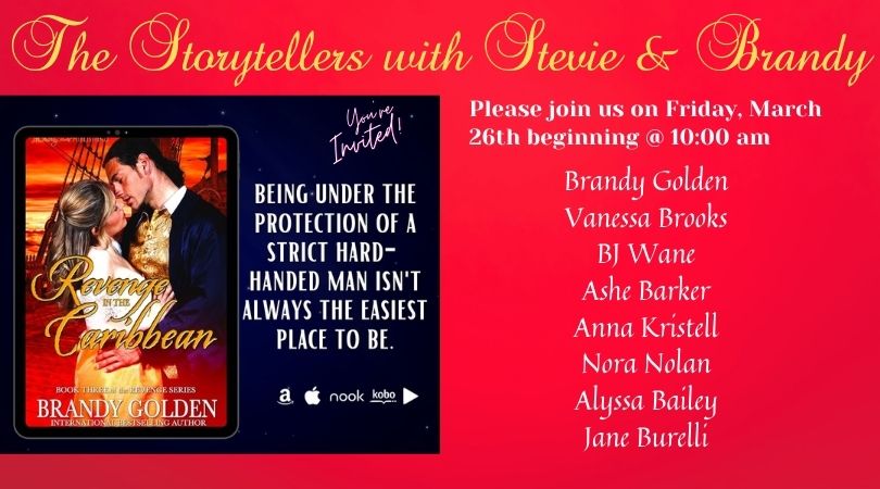 blushingburreli's tweet photo. You're Invited!!
I'm partying with Brandy Golden on 26/03/2021 to celebrate all things Pirates with Brandy Golden?🥳🤩 
We are in the The Storytellers with Stevie &amp; Brandy Group 😁 https://t.co/8hzTv8YDDp #bookrelease #Facebookparty #pirates #blacksails #bookblogers #instabooks https://t.co/IgMn5o3Gvx