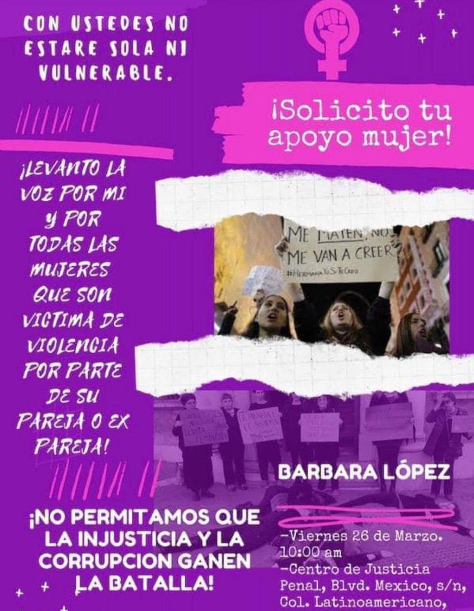 #Torreon #Justicia #Mujeres  #NiUnaMas  HOY POR ELLA