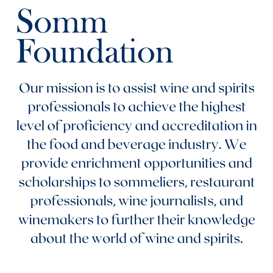 Excited to join <a href="/SommFoundation/">SommFoundation</a> and continue the GOOD work!
