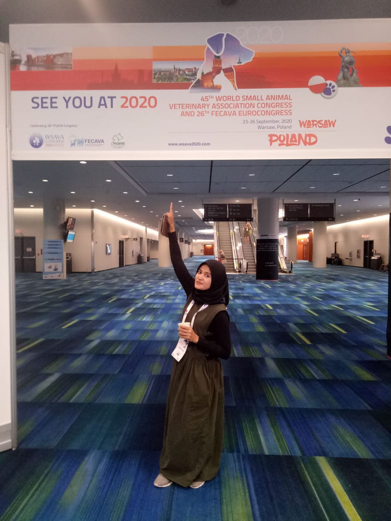 fatimahdrh's tweet photo. Throwback. When i was attending WSAVA 2019. Toronto. @VetsWSAVA #WSAVAanywhere #wsavapoland https://t.co/5IeSbHMVQk