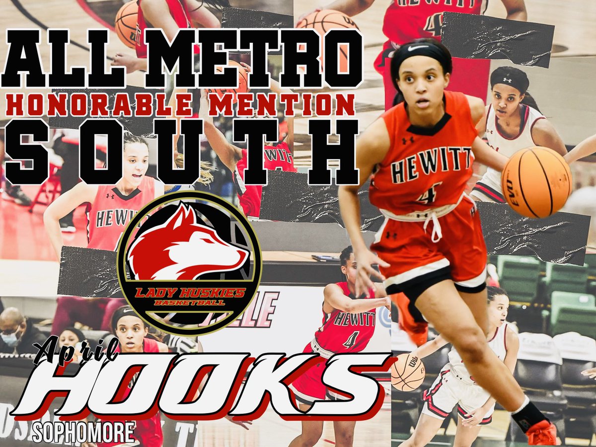 HT_GIRLS's tweet photo. #ICYMI AMIYA PAYNE named Metro South PLAYER OF THE YEAR. Jordan Hunter 2nd Team and April Hooks Honorable Mention. https://t.co/0TsuZwecpU