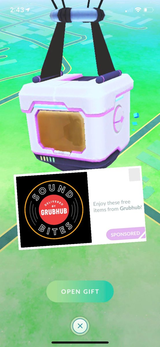 Go Raids Pokemon Go It Seems That Grubhub Sponsor Balloons Are Appearing In Some Areas T Co Px7zqwb1os Twitter