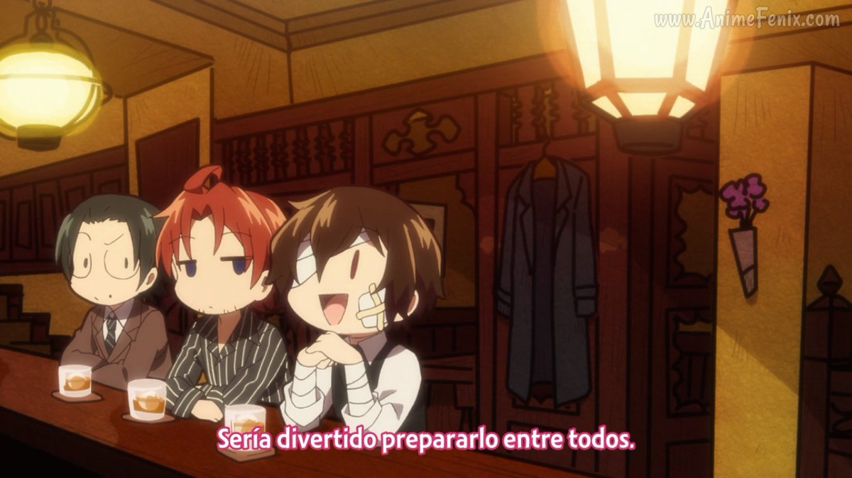 celiaa97's tweet photo. El episodio de semana de #BungouStrayDogsWan a ido a hacer daño.
Era lo típico divertido de este anime, pero sabiendo como acaba la relación entre estos personajes, a sido todo muy triste. #BSDW #bsdwan #BungouStrayDogs https://t.co/FUcgfMbwDZ