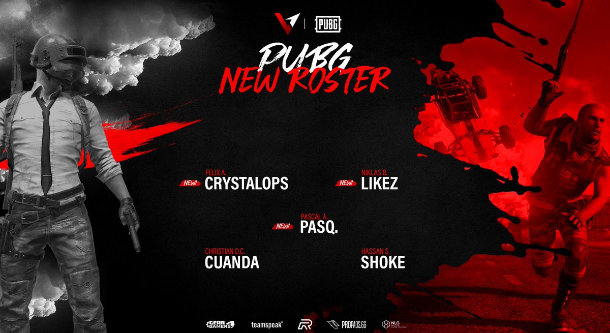 [#Announcement | #PUBG]

Please welcome our new #PUBG lineup 🔥🥳

After a longer break we are back again with 3 new additions to the team!

Lineup:

♦️<a href="/Cuanda10/">Cuanda 🇨🇭/ 🇵🇭</a>
♦️<a href="/OpsCrystal/">CRYSTALOPS</a>🆕
♦️#Shoke
♦️#LikeZ🆕
♦️#PASQ🆕

Let's rock it! ☘️👊

#Born2Win