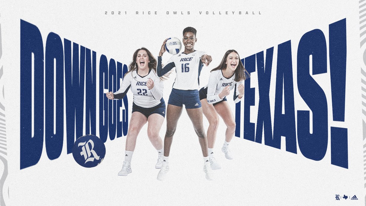 They've done it again! The Owls have gone into Austin and knocked off the undefeated and No. 2 ranked Longhorns in 5 sets! 

#GoOwls👐 x #RFND