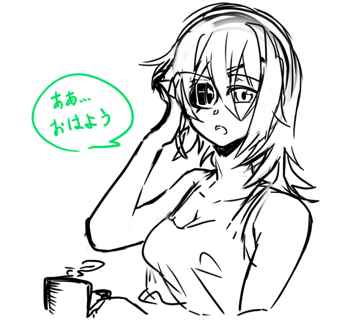 おはようございます
しばらく木曾さん描くことないだろうなぁと思ってたら描いていた……
もはや魂に染みこんで……? 