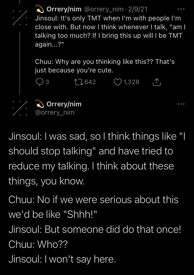 souIrina's tweet image. chuu will seriously throw hands for all loona members they say one bad thing about themselves and chuu unleashes her black belter self 😭