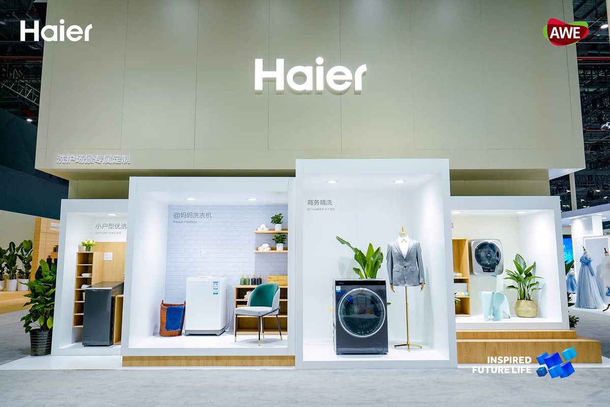 Haierwm's tweet photo. Smarter than ever. Check out wonderful home automation ideas from #Haiersmarthome, and see what happens differently. 
#HaierAWE2021 #InspiredFutureLife https://t.co/xR3gM5ZD8N