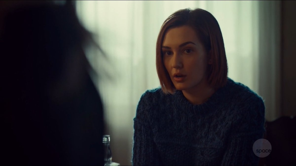 "We had a professional kind of trust. Officers in the line of duty." #WynonnaEarp  #BringWynonnaHome