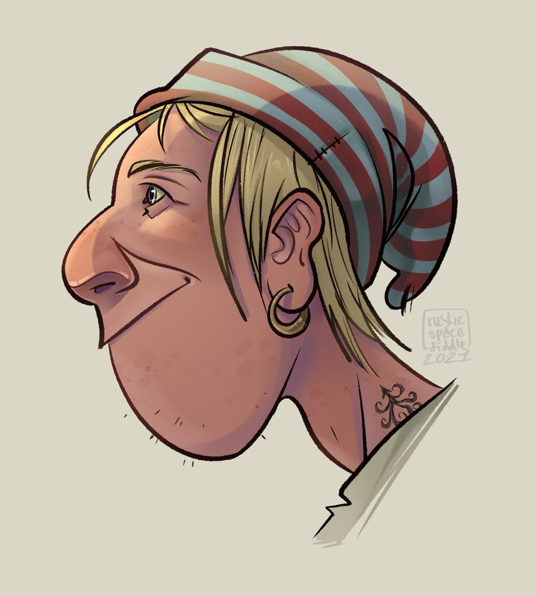 RustyFiddle's tweet image. P I R A T E S #digitalart #pirates #Procreate