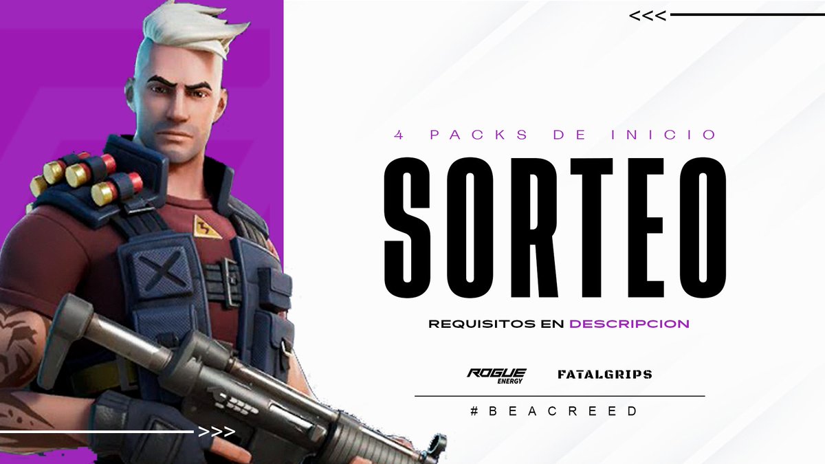 EsportssGravity's tweet photo. SORTEO DE 4 PACKS DE INICIO!!🚨

Requisitos:

-Seguirnos
-Seguir a @LXISpico3
-Seguir a @CTP_ALK43D4
-Dar Retweet y Like
-Etiquetar a 2 amigos

El SORTEO finaliza el día 29 de Marzo!💜 https://t.co/JuCDn6p8r0