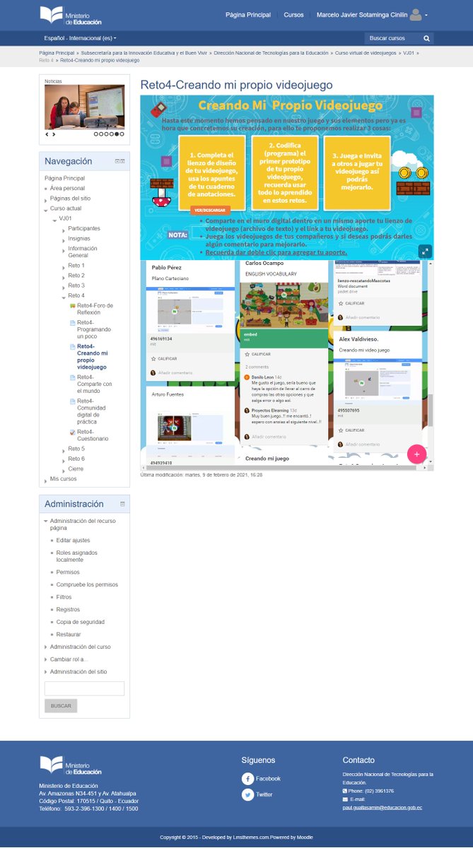 Diseñar experiencias de aprendizaje... #EduVideoJuegos vamos aprendiendo... #Educacion #TIC #Scratch 😀