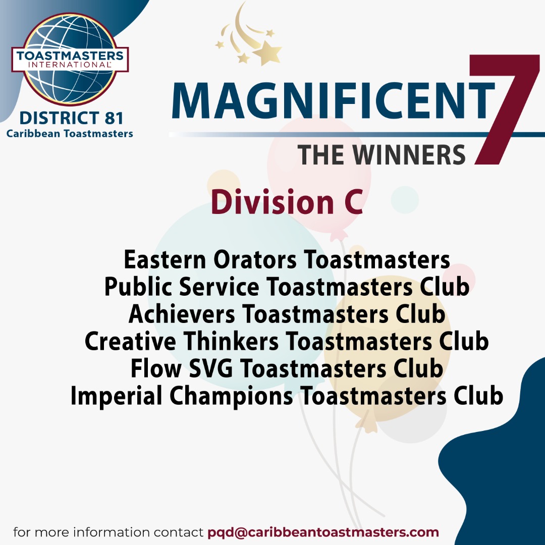 District 81 - Caribbean Toastmasters (@d81_caribbeantm) on Twitter photo 