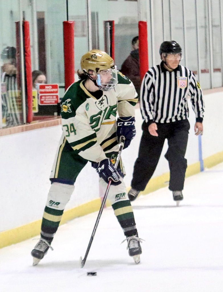 SJRHockey's tweet photo. Congrats to Justin Hughes &amp; Thor Hansen....both earned 2nd Team All County recognition! #WeAreSJR #VirFidelis #GordonConference https://t.co/uhe7sv2fk1
