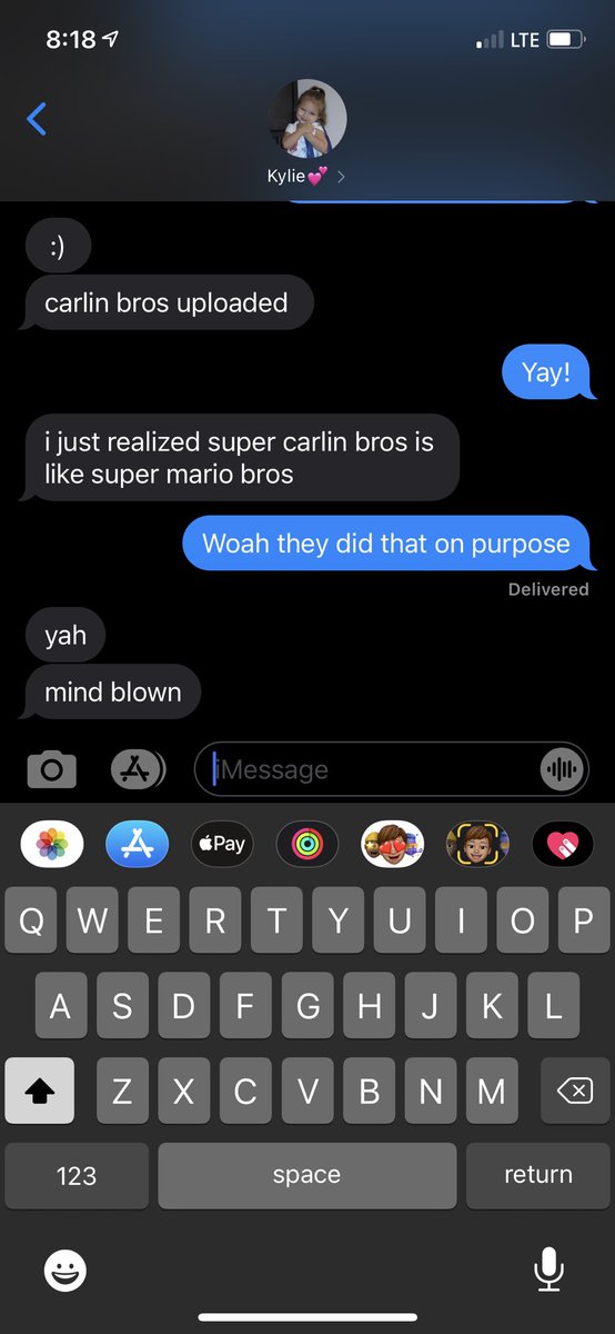 nateclauson's tweet photo. @jonkerlin this is what my wife and I text about. We just love you guys so much! https://t.co/DS7bXzll3e