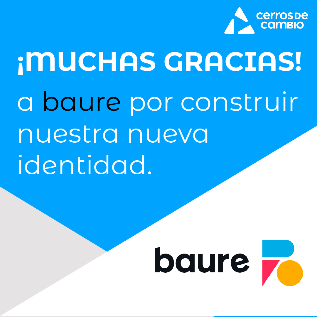 cerrosdecambio's tweet photo. Hola comunidad…

No queríamos dejar pasar este inmenso y sincero agradecimiento a el equipo @baurestudio por su excelente, impecable y calidoso trabajo al realizar nuestro nuevo manual de marca. https://t.co/VswEa1MQ9A
