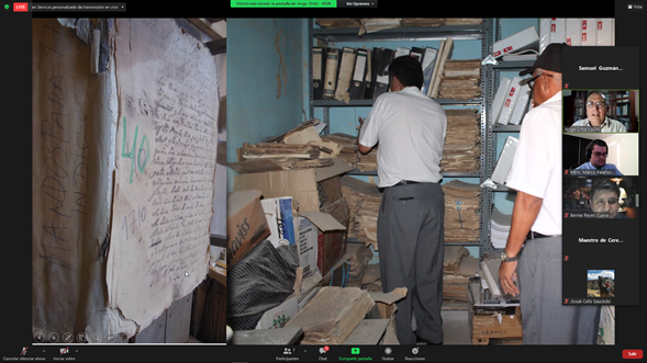 AGNMex's tweet photo. Señala Jorge Ortiz, en el conversatorio La pérdida de documentos de archivos institucionales, que muchas veces las causas de pérdida de la memoria histórica es por desastres naturales, otras por el descuido y deterioro, pero en otras existe una intención deliberada de sustraerlos https://t.co/tnKgCFDCnI
