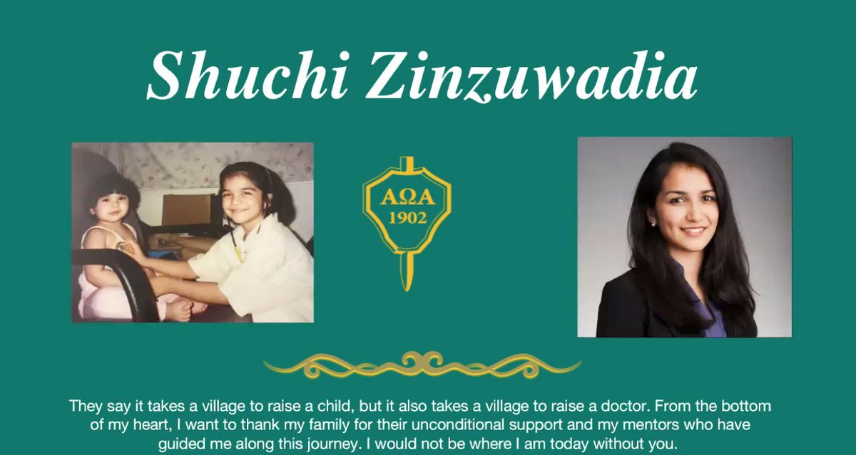 AmeetRKini's tweet photo. Congratulations to @LoyolaHSD Stritch School of Medicine students who were inducted into the Alpha Omega Alpha Honor Society! https://t.co/JuouatUwQH

And especially proud of my mentees Shuchi Zinzuwadia, Sahr Yazdani &amp; Kendall Frisoli who were inducted as *third* year students!! https://t.co/UDSqHlVIJg