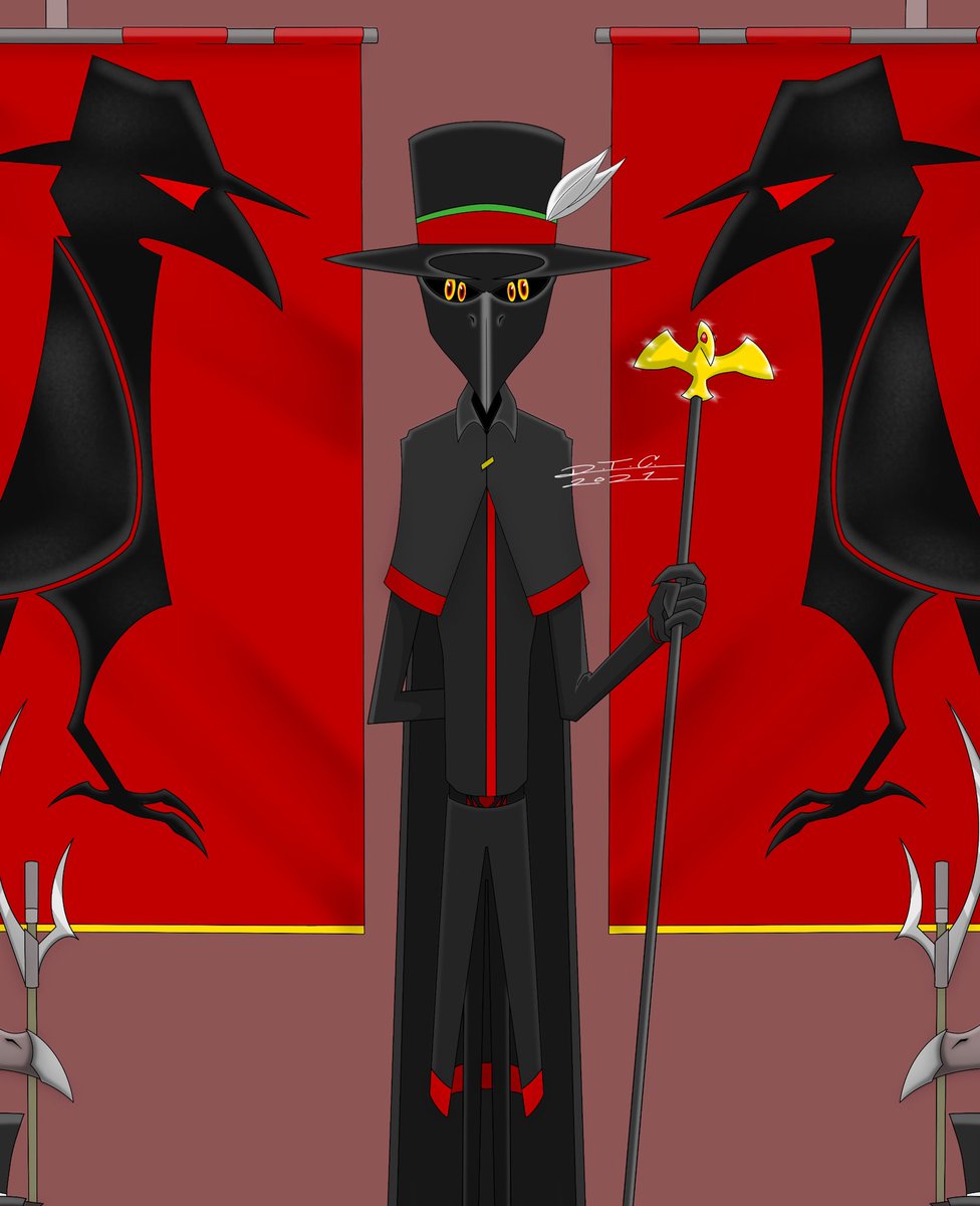 daniel34296696's tweet photo. Lord Croak ruler of Worlds Edge 

#crow #plaguedoctor #shadows #animation #procreate #artwork #scifiart #arts #worldedge #art2021 #animation2021  #darkshadows #originalcharacter #danielsart #worldsedge #croak #Plague https://t.co/sFa3HLDBkr