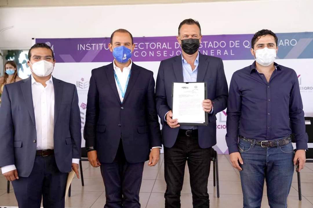 Felicidades <a href="/makugo/">Mauricio Kuri</a> por su registro a la Gubernatura a Qro. #UnidosSomosMásFuertes