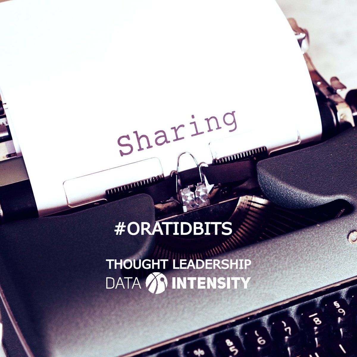 DataIntensity's tweet photo. Learn Oracle tips and tricks from @Biju_Thomas, Data Intensity Senior Director, Global Oracle Practice. Biju's released his February 2021 compendium of #Oratidbits, compiled from his social media posts https://t.co/TzRDDOYjal

#DataIntensity #BijuThomas #Oracle #expert #oratidbit https://t.co/umt5LpR0rS