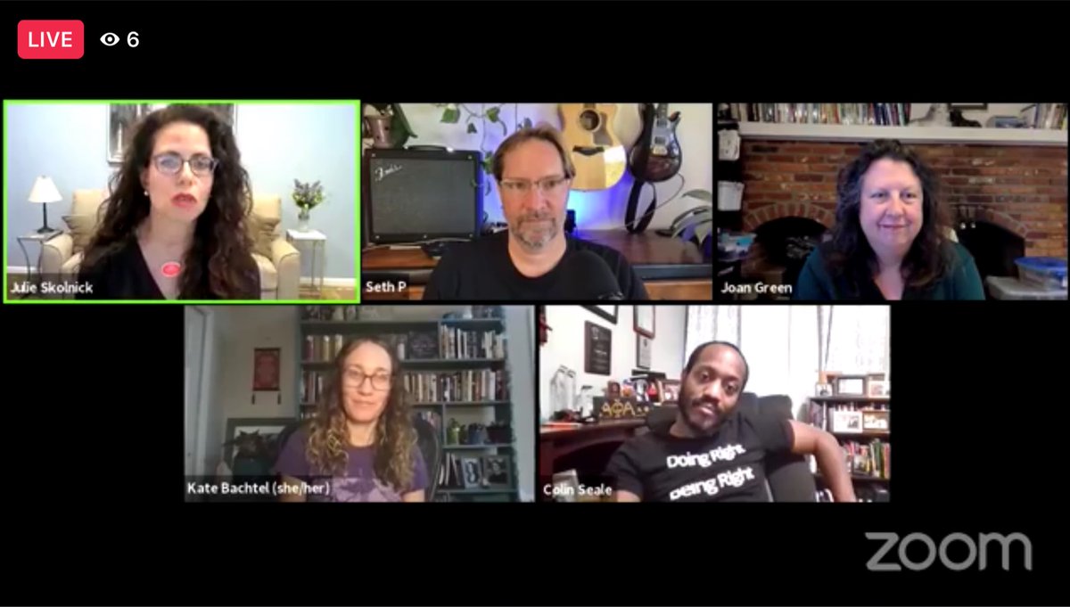 ColinESeale's tweet photo. Great conversation on classroom strategies for teachers of #twiceexceptional learners tonight for the Let’s Talk 2e Tuesdays series. Thanks for having me, @julieskolnick! #2e #letstalk2e @thinklawus https://t.co/2dHyplcr6n