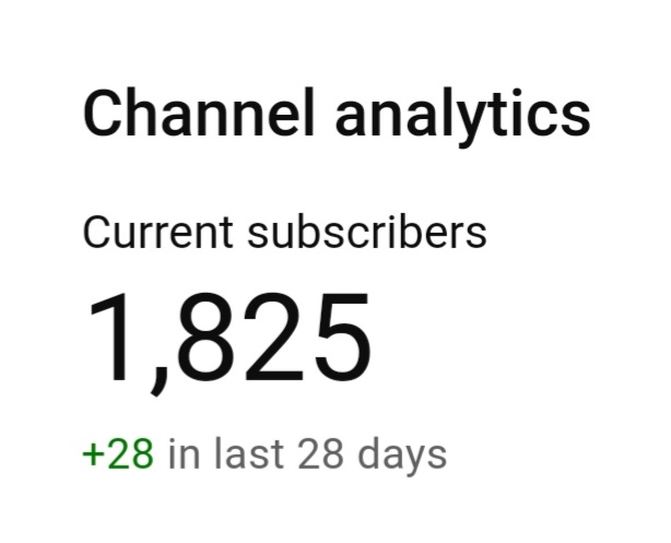 Going to have a big push with youtube videos in the next fews weeks let's see if we can't hit 2k 🔥