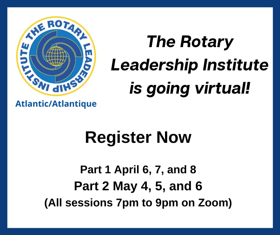 Rotary District 7820 tweet media