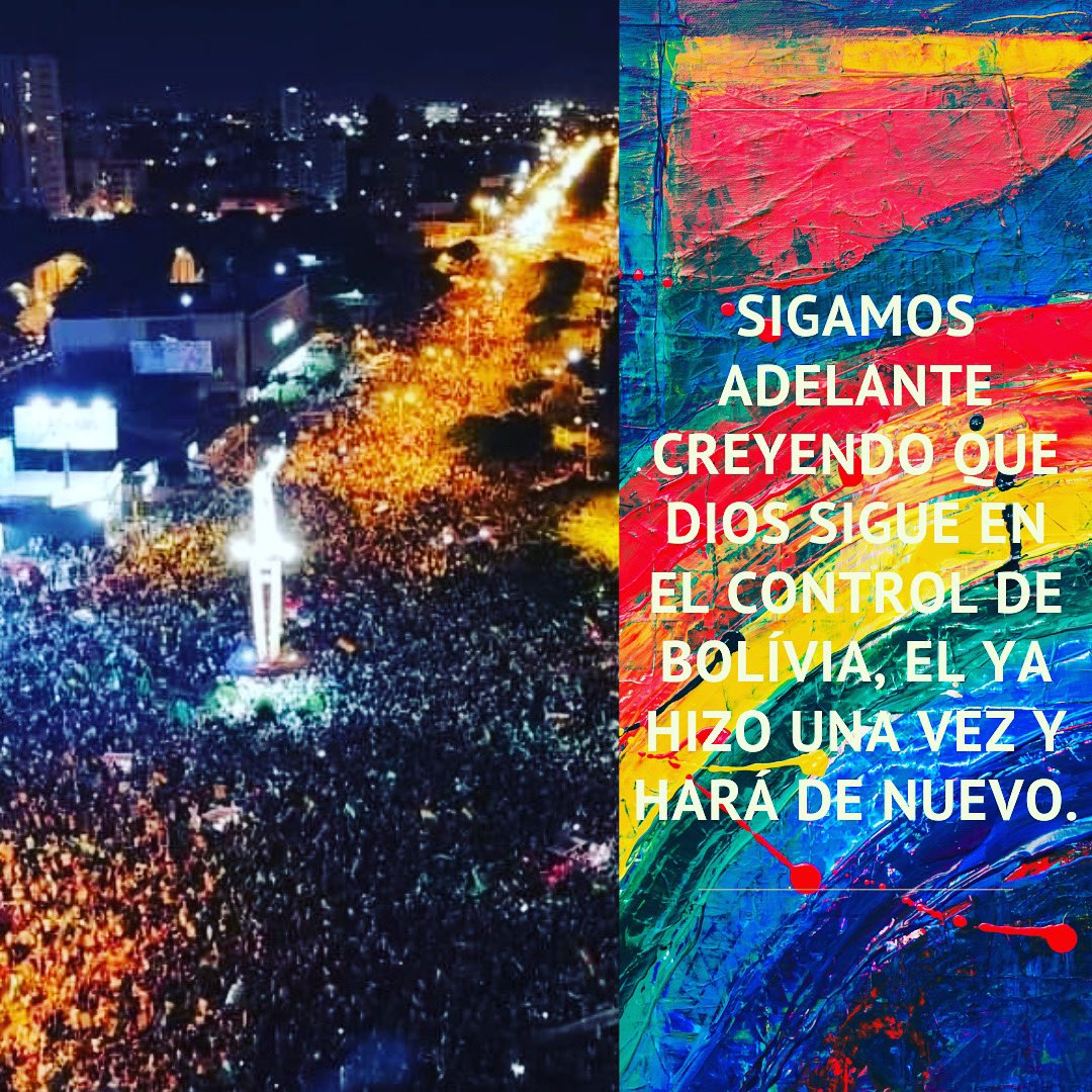 Bolívia fue comprada por un alto precio, precio de sangre, la sangre de Cristo derramada en la Cruz del calvario por todos los bolivianos. 🙌🏻🙌🏻🙌🏻🙏🇧🇴