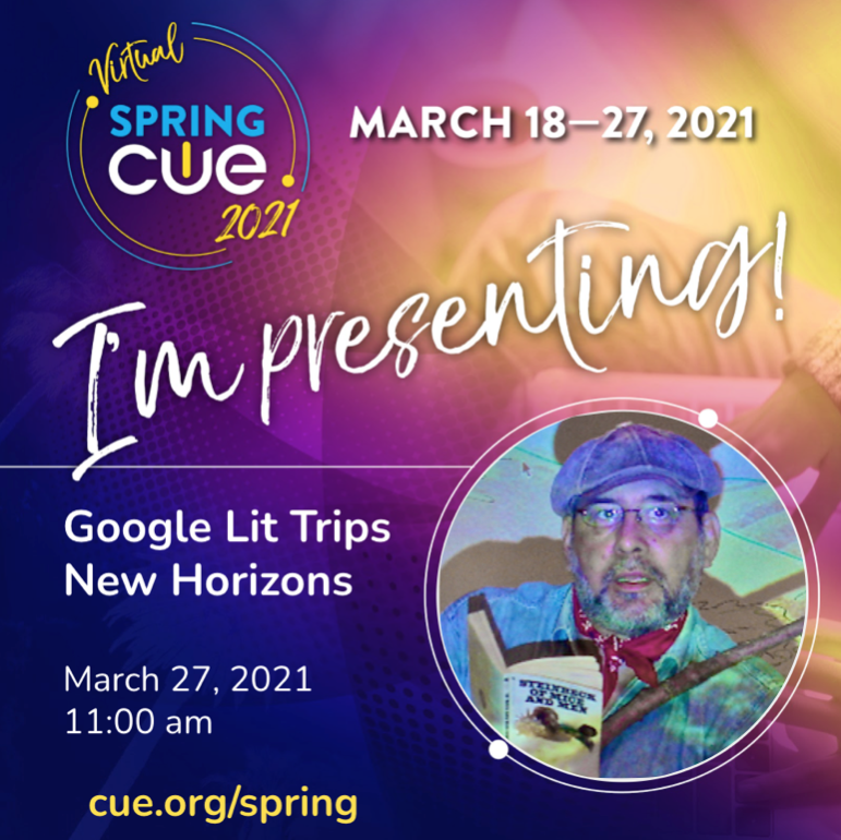 jburg's tweet photo. #GoogleLItTrips #GoogleEarth #Eartheveryday #Earth EDU I'm presenting Google Lit Trips: New Horizons. Hoping to see Google Earther's interested in Literary or historical virtual field trips https://t.co/pq5Mi9tmJS