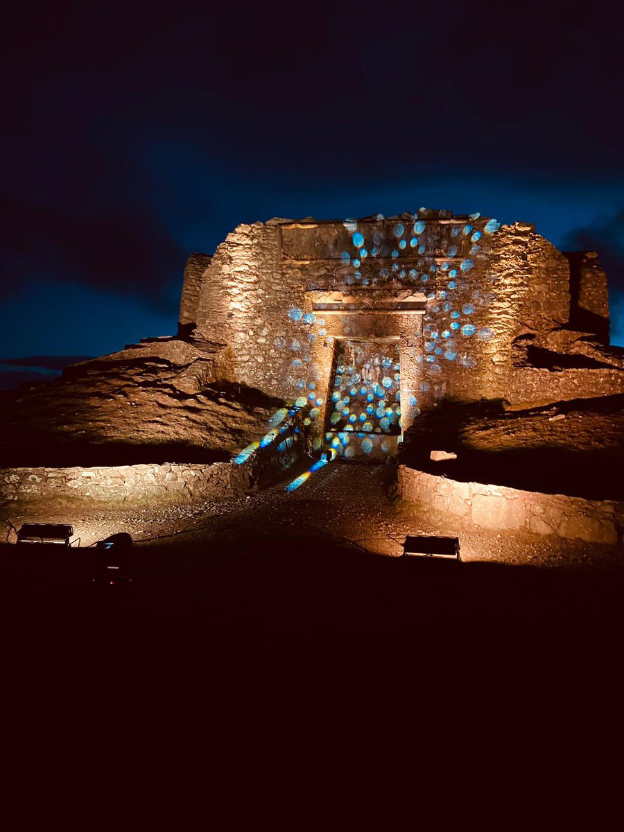 ASG_Entertain's tweet photo. To mark one year since we went into a national lockdown we lit up Dinas Bran Castle & Moel Famau.
To remember the people who we have sadly lost due to this virus, as well as the devastating impact it has had on so many people’s lives.
#DayOfReflection #LightItYellow https://t.co/iUXEoxk5Qq