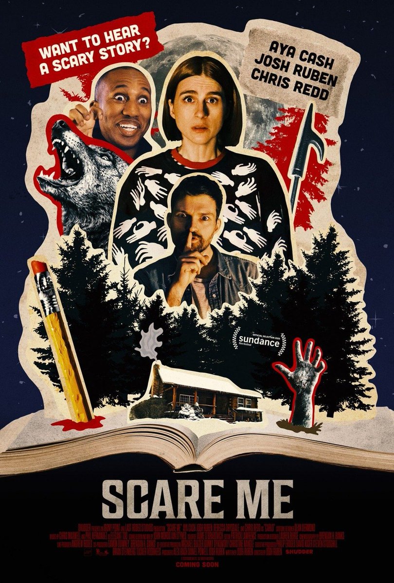 FilmIn140Chars's tweet photo. #ScareMe is a great little meta-film which may not scratch your horror "itch" but delights as a one-off fireside, storytelling comedy-horror. ★★★✰✰ https://t.co/fRJ5OkWsUb